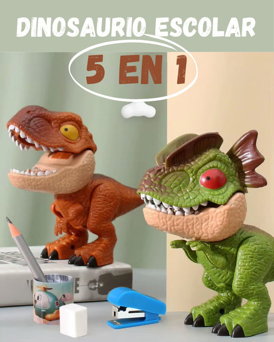 DINOSAURIO ESCOLAR (5 EN 1)